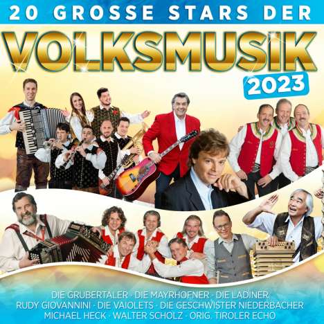 20 große Stars der Volksmusik 2023, CD