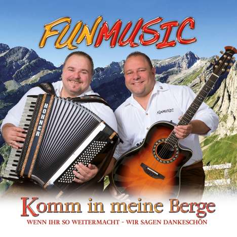 Funmusic: Komm in meine Berge, Maxi-CD