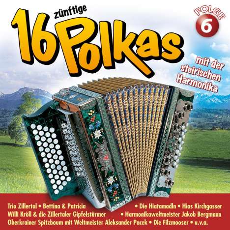 16 zünftige Polkas Folge 6, CD