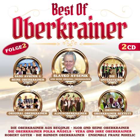 Best Of Oberkrainer Folge 2, 2 CDs