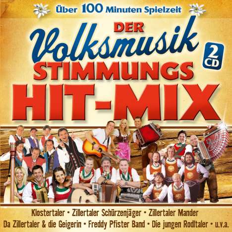 Volksmusik Stimmungs-Hit-Mix, 2 CDs