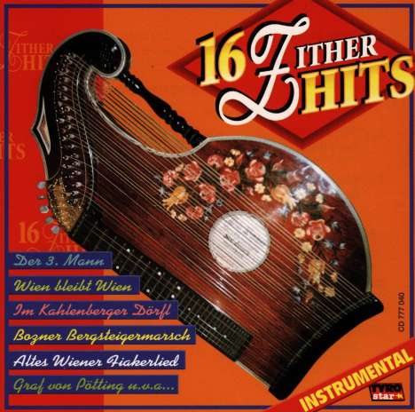 16 Zither-Hits, CD