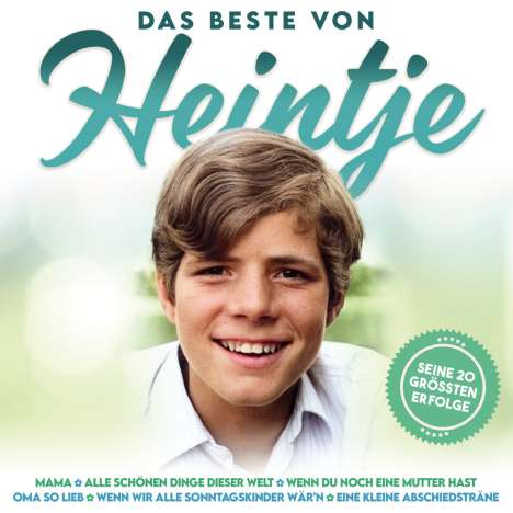 Hein Simons (Heintje): Das Beste von Heintje: Seine 20 größten Erfolge, CD