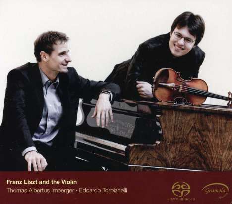 Thomas Albertus Irnberger - Franz Liszt and the Violin, Super Audio CD