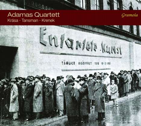 Adamas Quartett - Krasa / Tansman / Krenek, CD