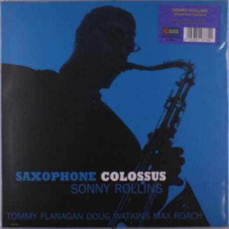 Sonny Rollins (geb. 1930): Saxophone Colossus (180g) (Limited Numbered Edition) (Blue Marble Vinyl), LP