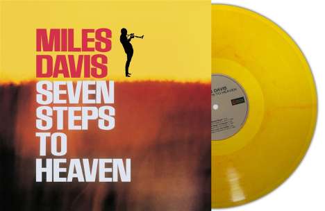 Miles Davis (1926-1991): Seven Steps To Heaven (180g) (LImited Numbered Edition) (Yellow/Red Marble Vinyl), LP