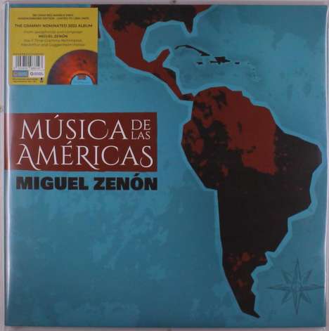 Miguel Zenón: Musica De Las Americas (Limited Numbered Edition) (Red Marbled Vinyl), 2 LPs