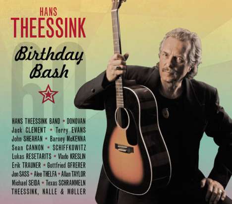 Hans Theessink: Birthday Bash - Live, 2 CDs