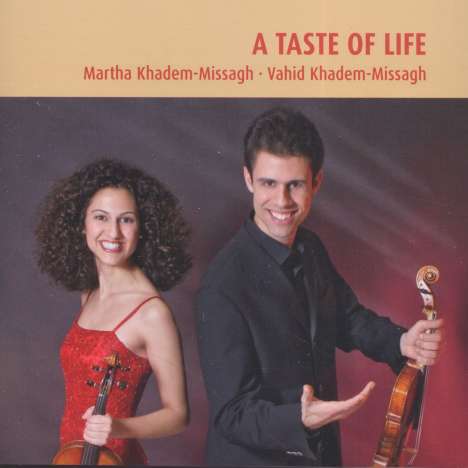 Martha &amp; Vahid Khadem-Missagh - A Taste of Life, CD