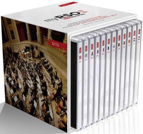 Radio-Symphonieorchester Wien - my RSO II (A Musical Journey Across Europe), 12 CDs