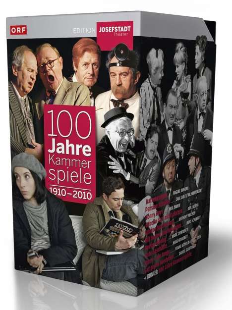100 Jahre Kammerspiele 1910-2010, 11 DVDs