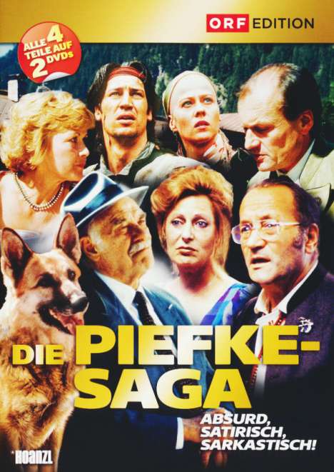 Die Piefke-Saga (Komplette Serie), 2 DVDs