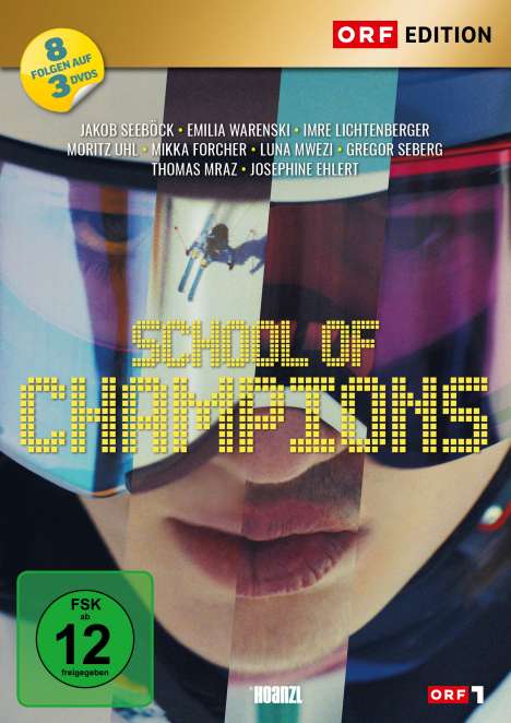 School of Champions (Komplette Serie), 3 DVDs