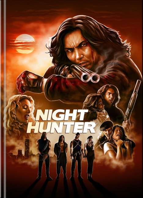 Night Hunter - Der Vampirjäger (Blu-ray &amp; DVD im Mediabook), 1 Blu-ray Disc und 1 DVD