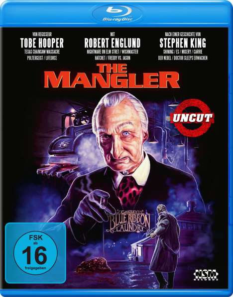 The Mangler (Blu-ray), Blu-ray Disc