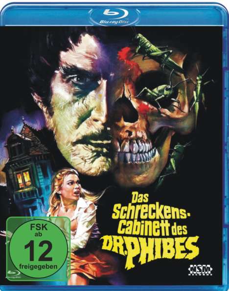 Das Schreckenskabinett des Dr. Phibes (Blu-ray), Blu-ray Disc
