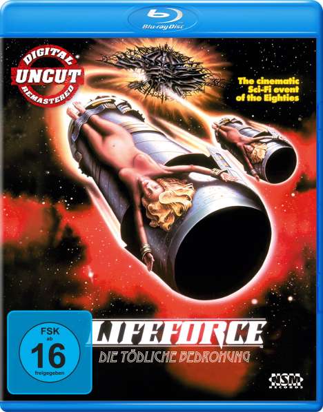 Lifeforce - Die tödliche Bedrohung (Blu-ray), Blu-ray Disc