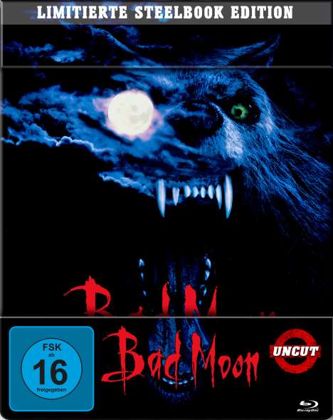 Bad Moon (Blu-ray im Steelbook), Blu-ray Disc