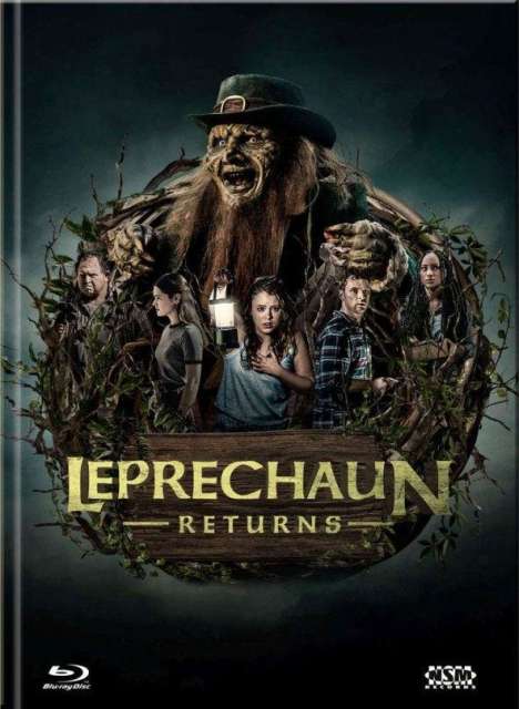 Leprechaun Returns (Blu-ray &amp; DVD im Mediabook), 1 Blu-ray Disc und 1 DVD