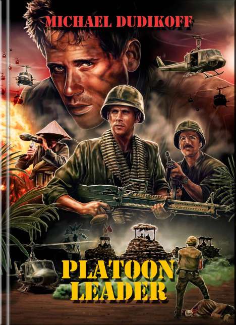 Platoon Leader (Blu-ray &amp; DVD im Mediabook), 1 Blu-ray Disc und 1 DVD