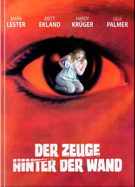 Der Zeuge hinter der Wand (Blu-ray &amp; DVD im Mediabook), 1 Blu-ray Disc und 1 DVD