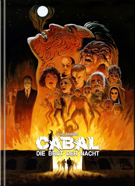 Cabal - Die Brut der Nacht (Blu-ray &amp; DVD im Mediabook), 2 Blu-ray Discs und 2 DVDs