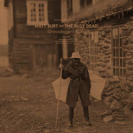 Matt Burt And The Busy Dead: Gravedigger's Blues (Limited Edition) (Marbled Vinyl), 1 LP und 1 CD