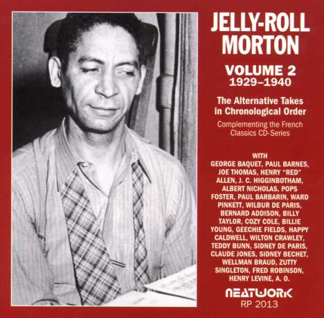 Jelly Roll Morton (1890-1941): 1929 - 1940 Vol. 2, CD