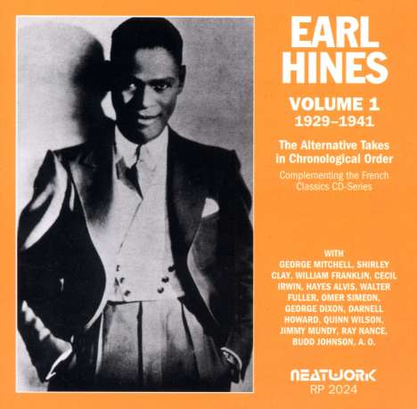 Earl Hines (1903-1983): Vol. 1, CD