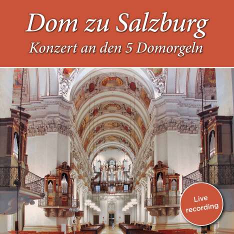 Gerhard Zukriegel - Dom zu Salzburg, CD