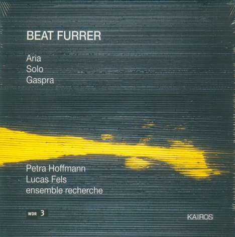 Beat Furrer (geb. 1954): Solo für Cello, CD