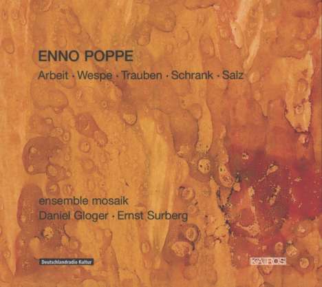 Enno Poppe (geb. 1969): Kammermusik, CD
