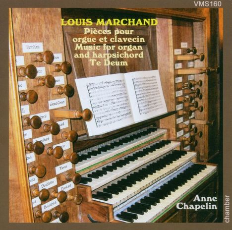 Louis Marchand (1669-1732): Pieces de Clavecin Livre I &amp; II, CD