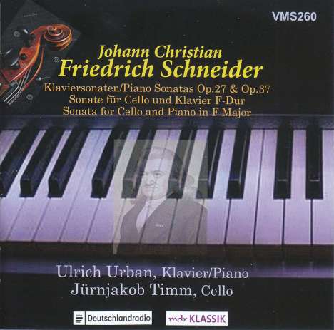 Friedrich Schneider (1786-1853): Klaviersonaten opp.27 &amp; 37, CD