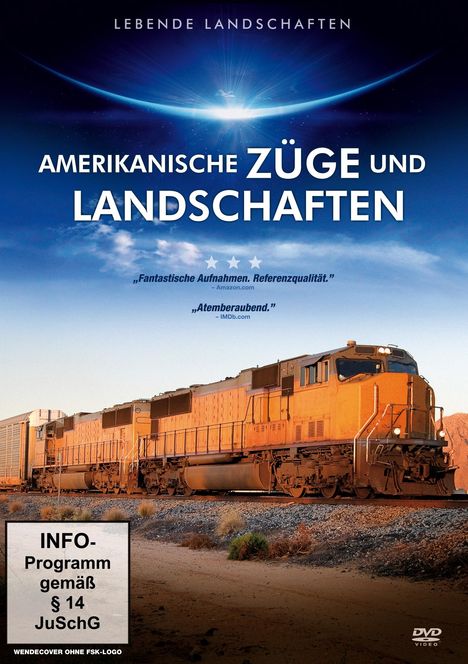 Amerikanische Züge und Landschaften, DVD