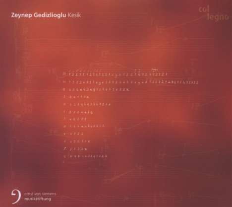 Zeynep Gedizlioglu (geb. 1977): Kammermusik "Kesik", CD