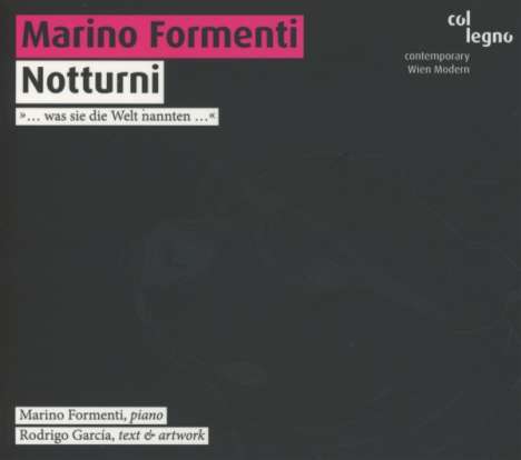 Marino Formenti - Notturni, CD