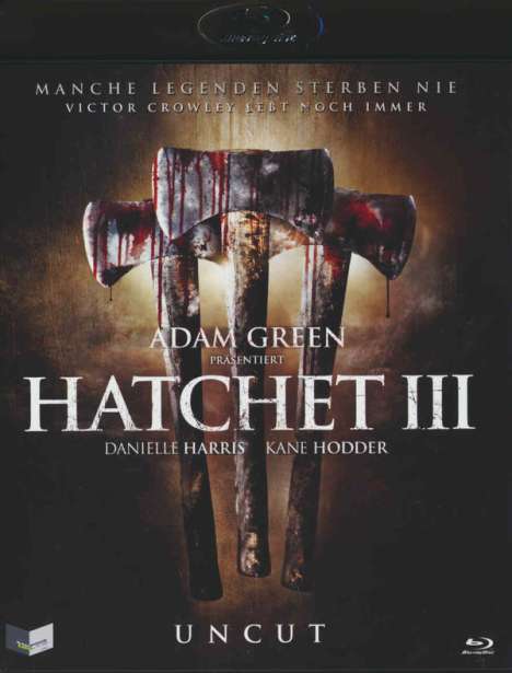 Hatchet III (Blu-ray), Blu-ray Disc