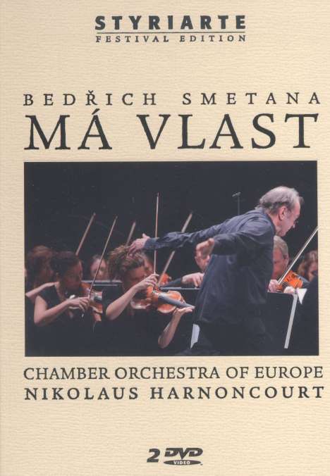 Bedrich Smetana (1824-1884): Mein Vaterland (incl."Die Moldau"), 2 DVDs