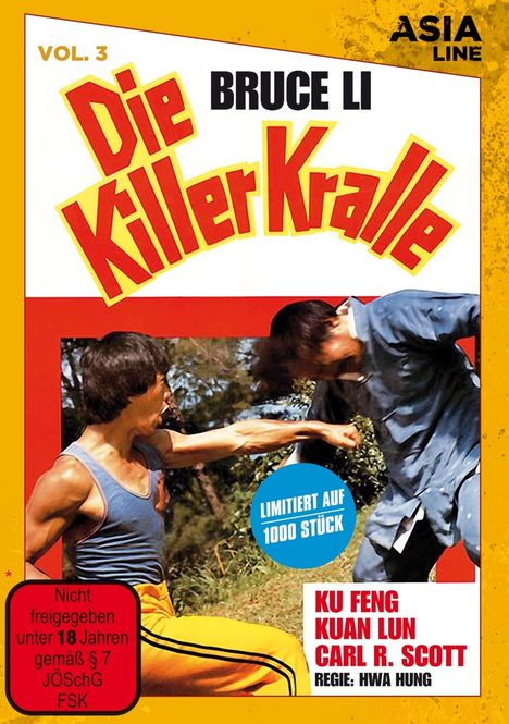 Die Killerkralle, DVD
