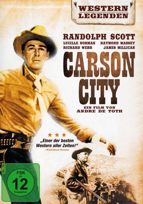 Carson City, DVD