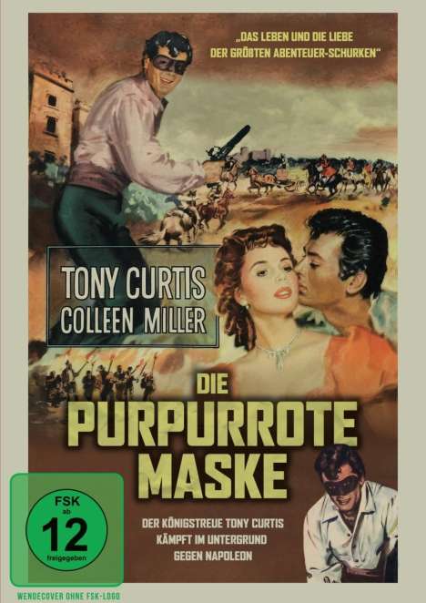 Die purpurrote Maske, DVD
