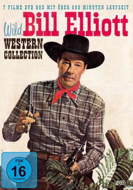 Wild Bill Elliott Western Collection (7 Filme auf 2 DVDs), 2 DVDs