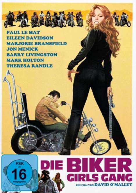 Die Biker Girls Gang, DVD