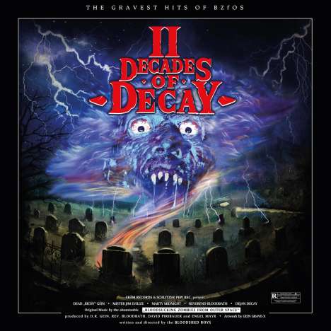 Bloodsucking Zombies From Outer Space: Decades Of Decay II (Best Of) (Coloured Vinyl), 2 LPs