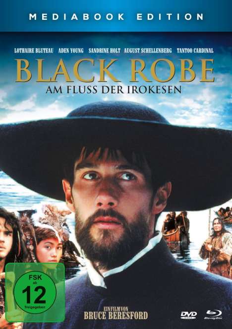Black Robe - Am Fluss der Irokesen (Blu-ray &amp; DVD im Mediabook), 1 Blu-ray Disc und 1 DVD
