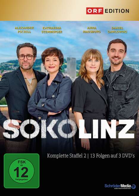 Soko Linz Staffel 2, 3 DVDs