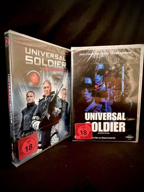 Universal Soldier Double Feature, 2 DVDs