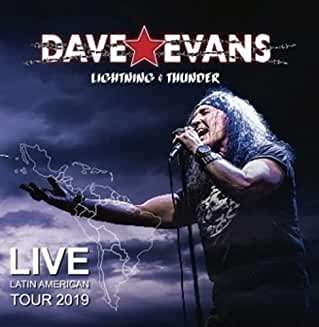 Dave Evans (ex-AC/DC): Lightning &amp; Thunder: Live - Latin America Tour 2019, CD